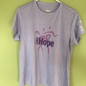 Breast cancer hope t-shirt
